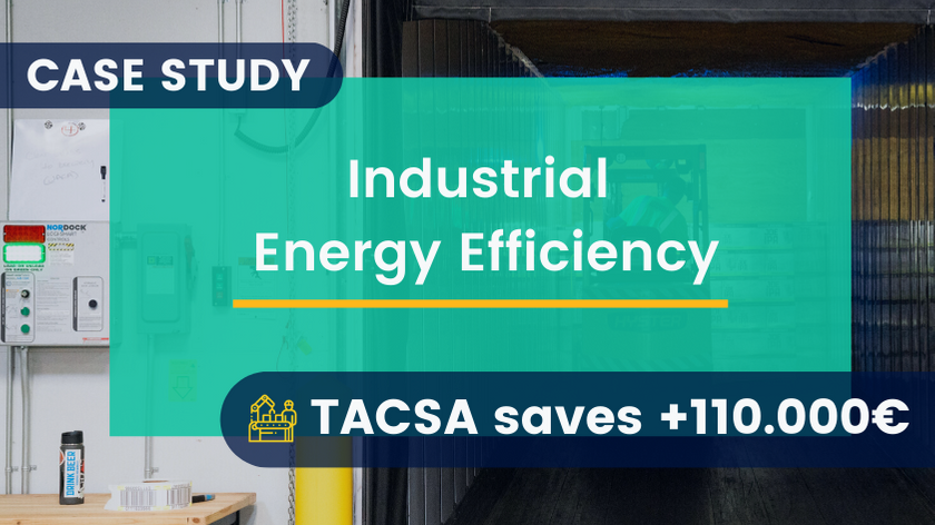 Industrial Energy Efficiency: TACSA saves €110,000 with 3ex4 [SUCCESS STORY]